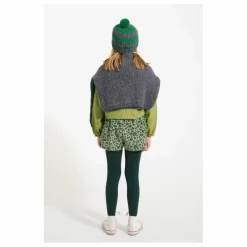 Bonnet Rayé Laine | Gris foncé