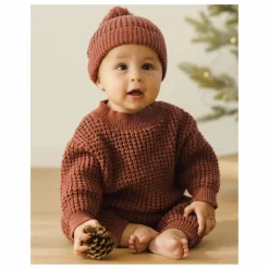 Bonnet Tricot | Rouge Brun