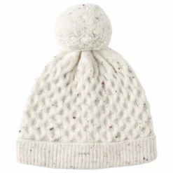 Bonnet Tricot Chiné | Ecru