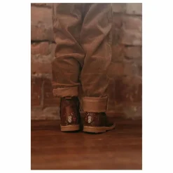 Boots Ankle Owl - Collection Uniqua | Marron
