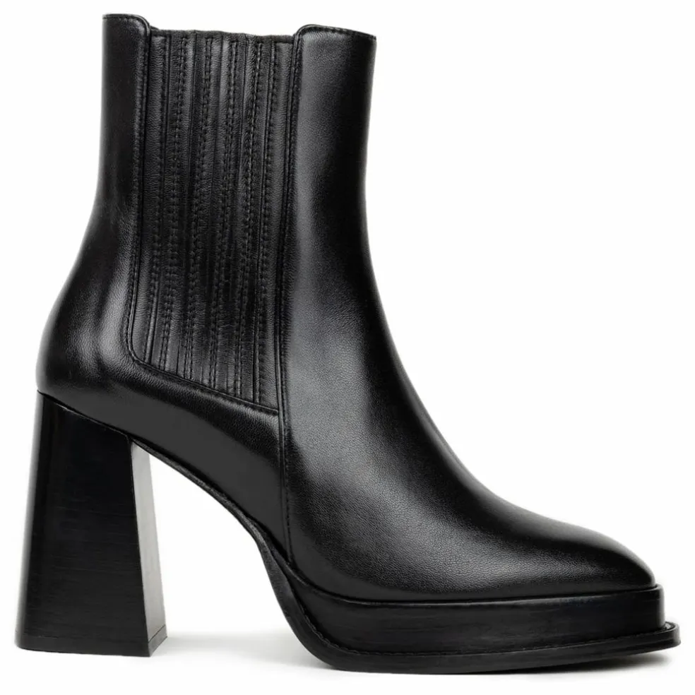 Boots Deva Cuir d'Agneau | Noir