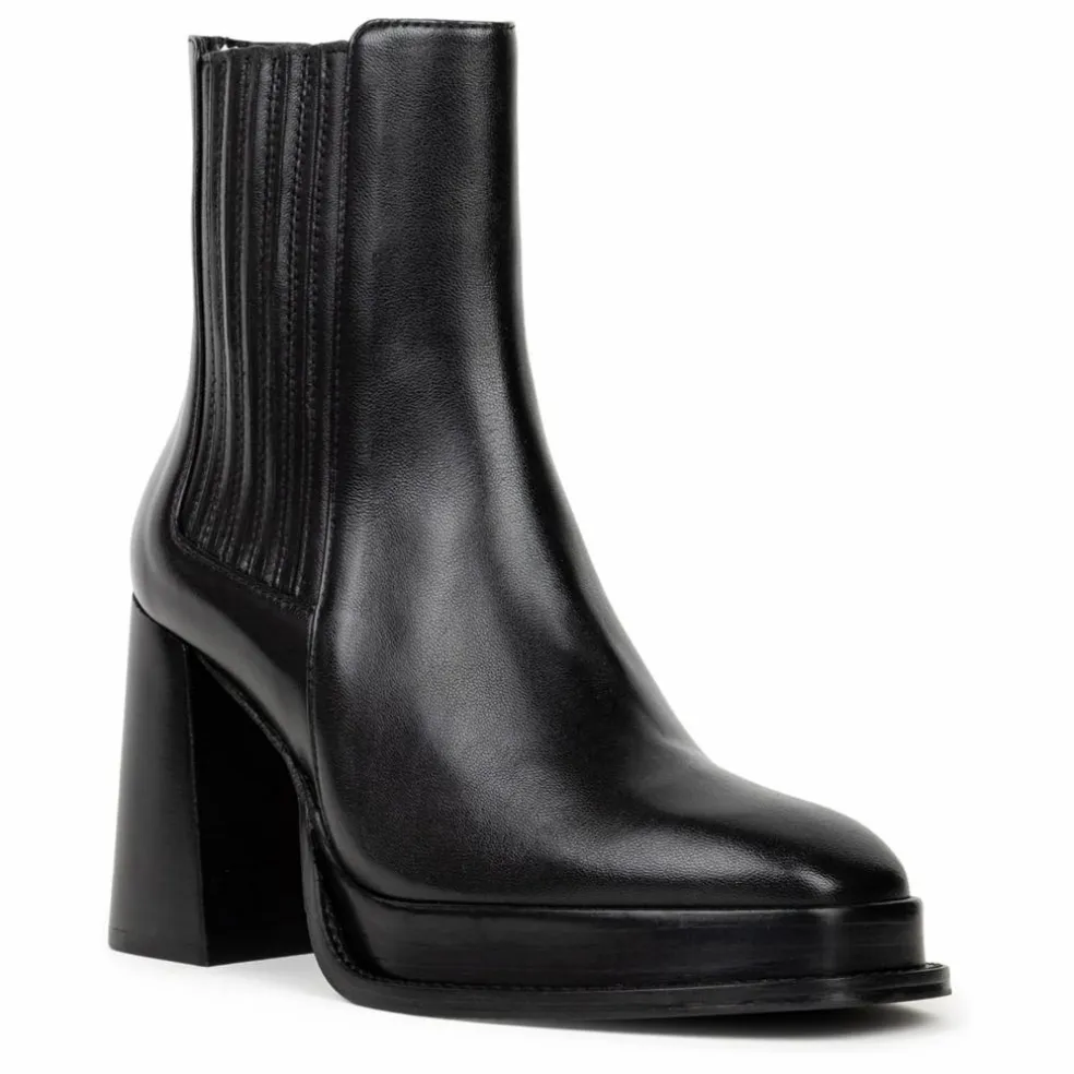 Boots Deva Cuir d'Agneau | Noir