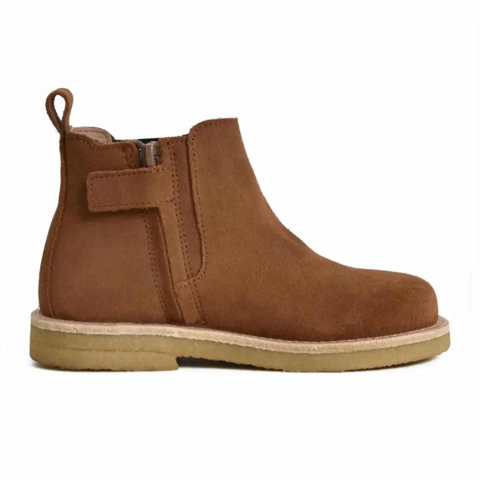 Boots Du Cos Suède | Cognac