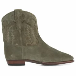 Boots Early Midnight Daim | Vert kaki