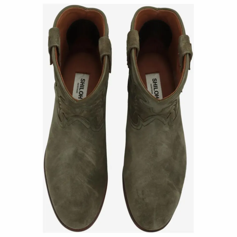 Boots Early Midnight Daim | Vert kaki