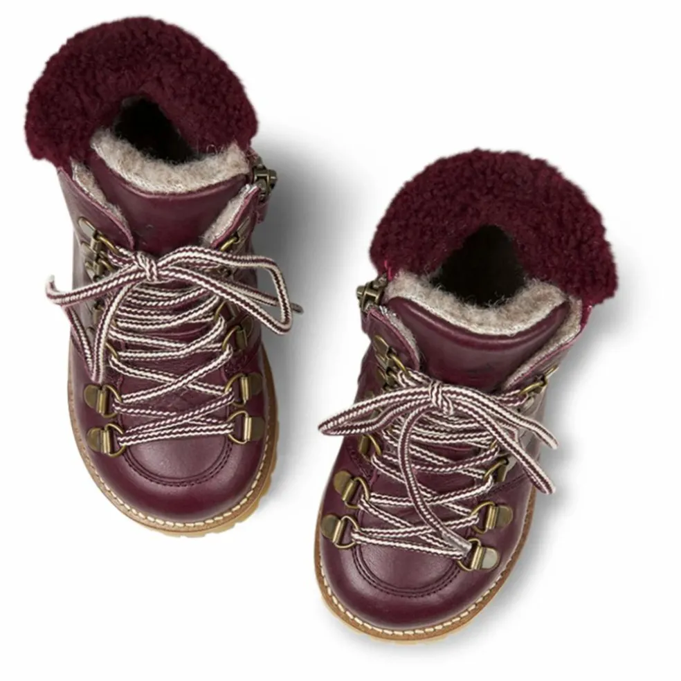 Boots Fourrées Shearling Winter | Prune
