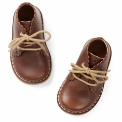 Boots Scallop | Marron