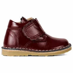 Boots Scratchs Scallop | Bordeaux
