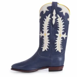 Boots Texas Calf | Bleu foncé