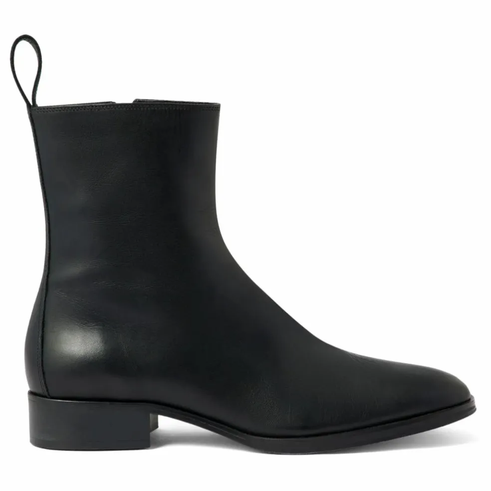 Boots West Cuir | Noir