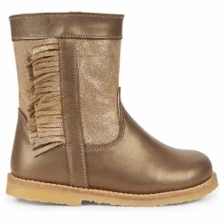 Boots Zip Lorride Franges | Doré
