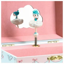 Boîte à bijoux Ballerine en scène | Bleu ciel