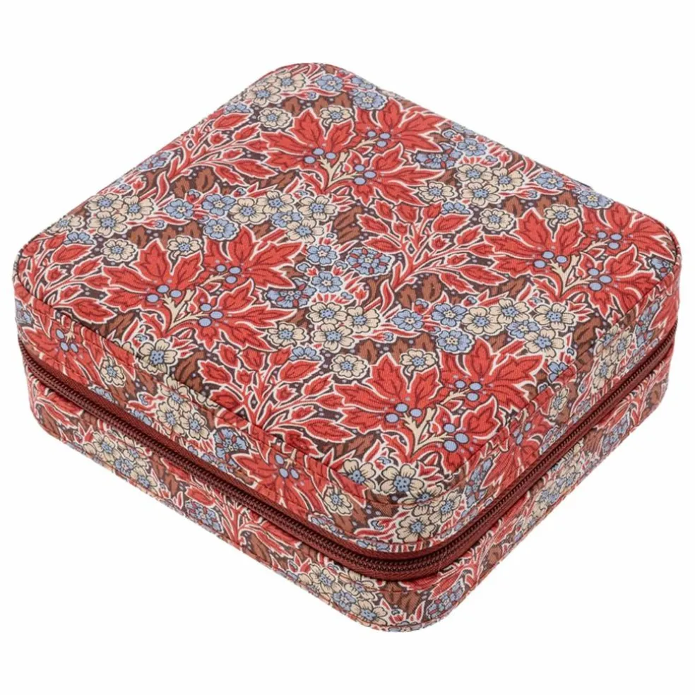 Boîte à Bijoux Carrée MW Liberty Aubrey Forest | Rouge