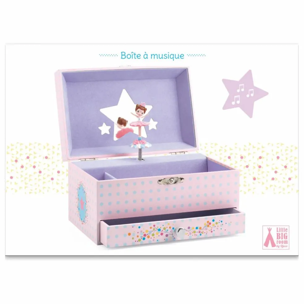Boîte à bijoux La mélodie de la ballerine | Rose pâle