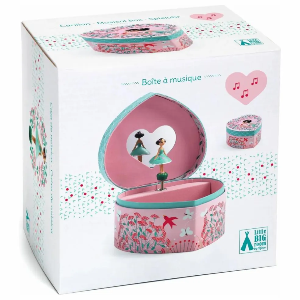 Boîte à bijoux Mélodie du printemps | Rose