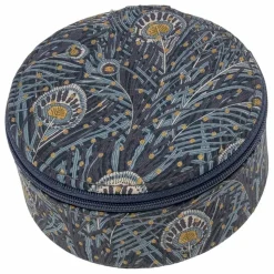 Boîte à Bijoux Ronde MW Liberty Queen Hera Spot | Bleu nuit