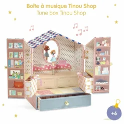Boîte à bijoux Tinou Shop | Rose