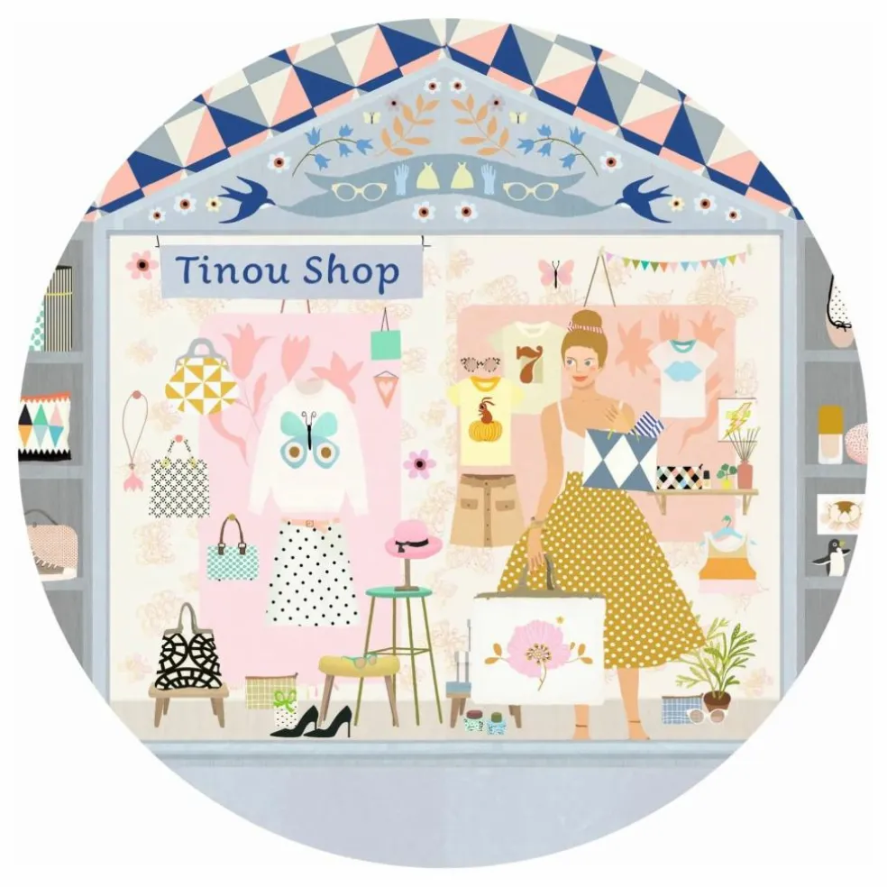 Boîte à bijoux Tinou Shop | Rose