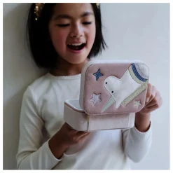 Boîte à Bijoux Unicorn | Rose