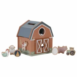 Boîte à formes en bois FSC - Little Farm