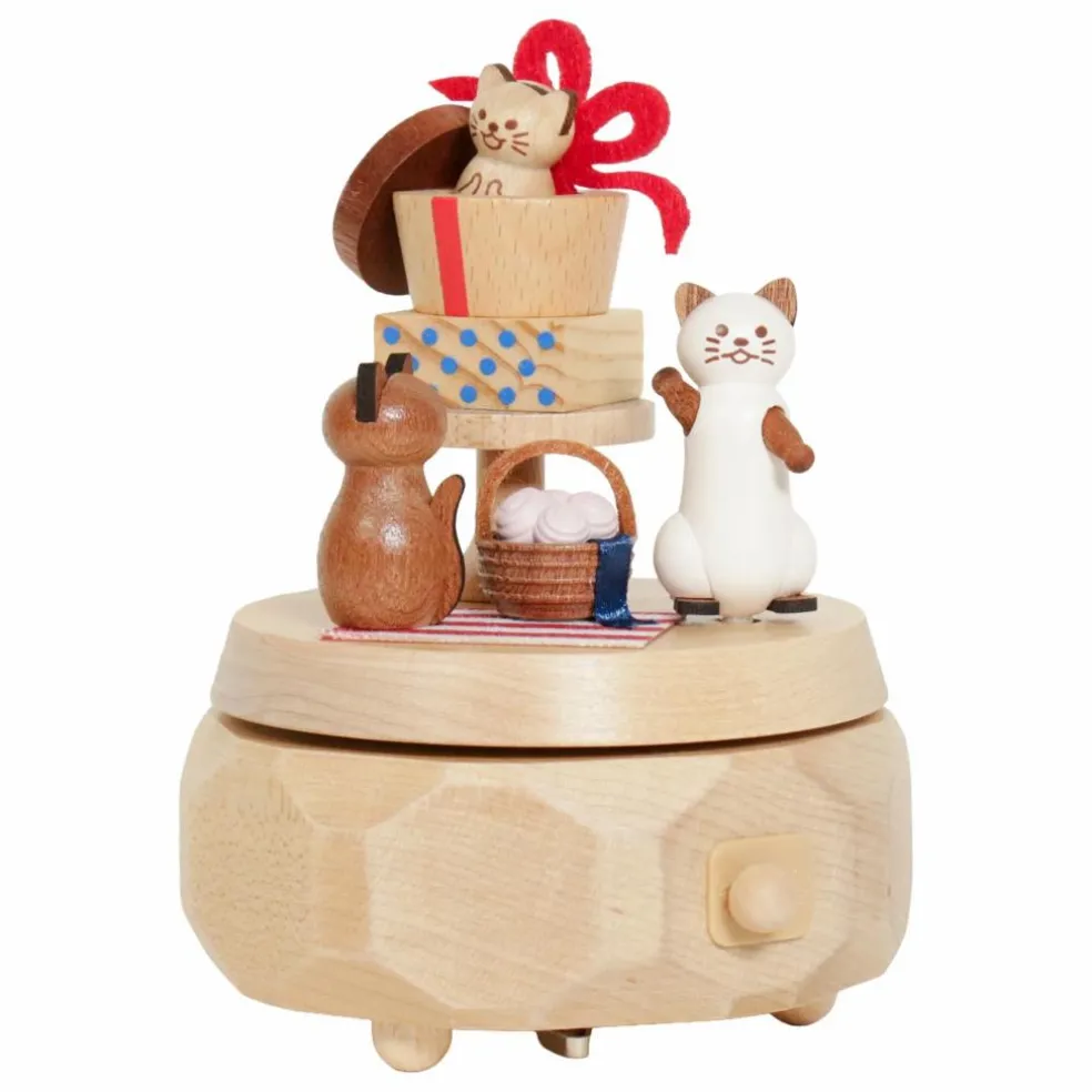 Boîte à musique Chats