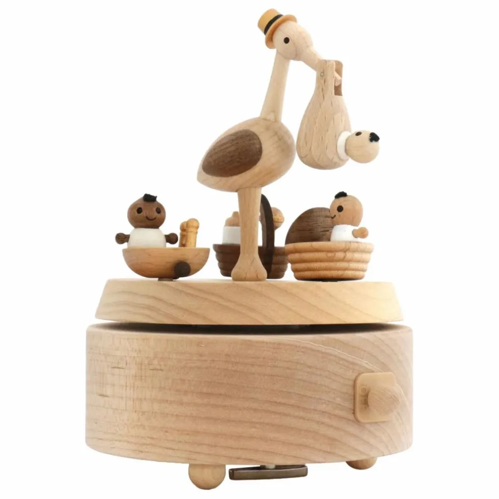 Boîte à musique Cigogne