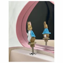 Boîte à musique Lapin | Rose