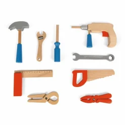 Boîte à outils Brico'Kids - Set de 9 pièces