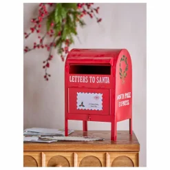 Boîte aux lettres décorative Carlo | Rouge