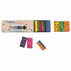 Boîte de 6 pierres de cire à dessiner