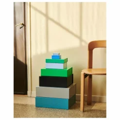 Boîte de rangement Colour | Vert émeraude
