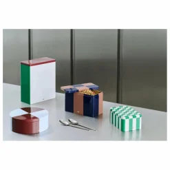Boîte de rangement Tin | Burgundy