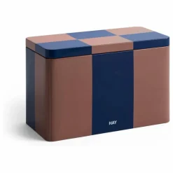 Boîte de rangement Tin | Marron