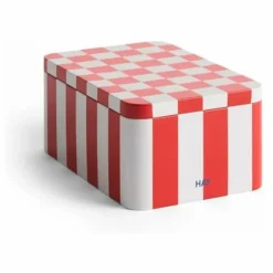 Boîte de rangement Tin | Rouge