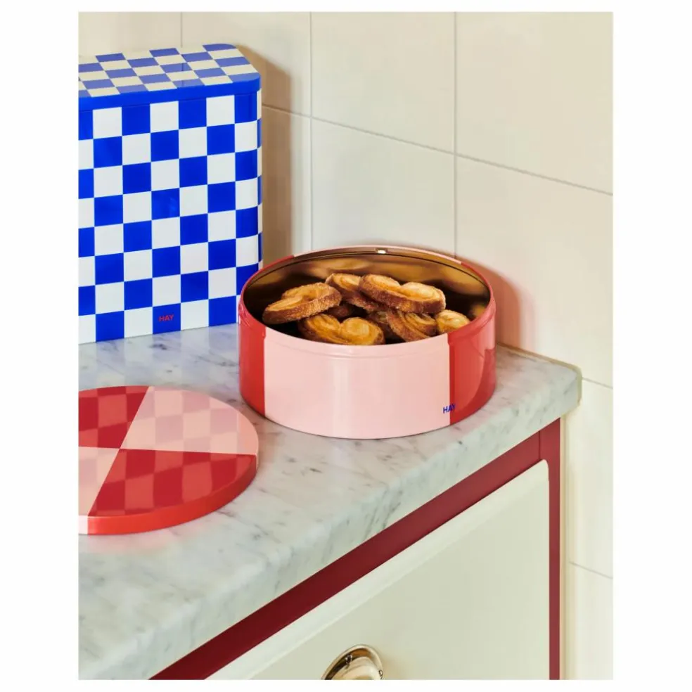 Boîte de rangement Tin | Rouge