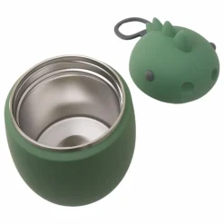 Boîte repas isotherme Dinosaure | Vert