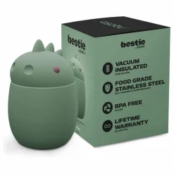Boîte repas isotherme Dinosaure | Vert