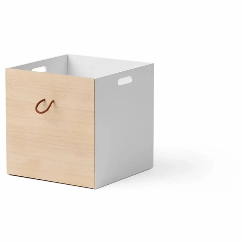 Boîtes de rangement - Lot de 2 pièces | Chêne