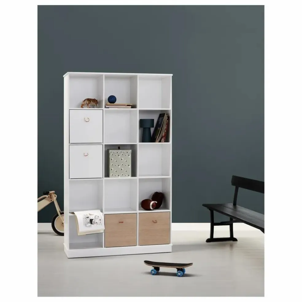 Boîtes de rangement Wood - Lot de 3 pièces | Chêne