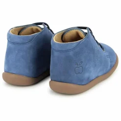 Botillons Stand Up Nubuck | Bleu jean