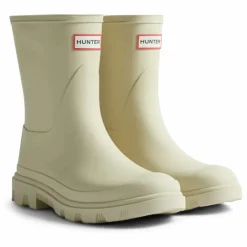 Bottes Courtes Downpour Caoutchouc | Ecru