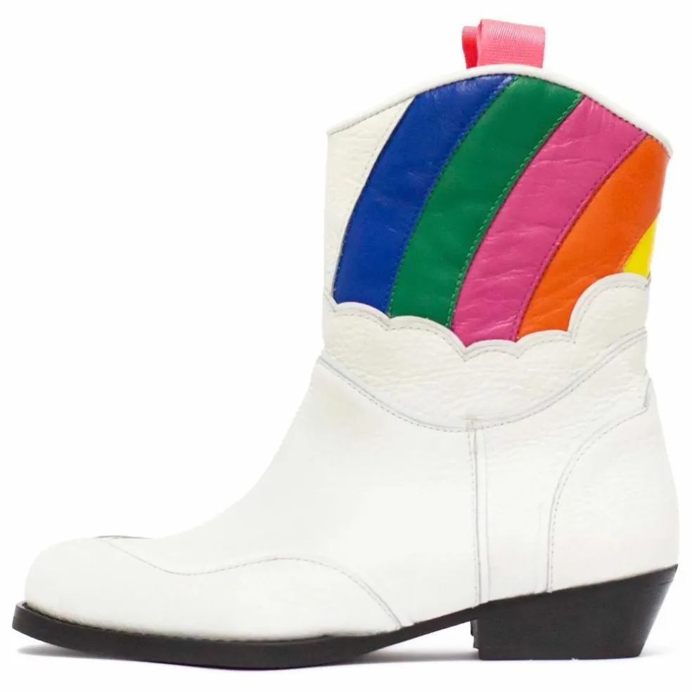 Bottes Cowboy Passiflora | Blanc