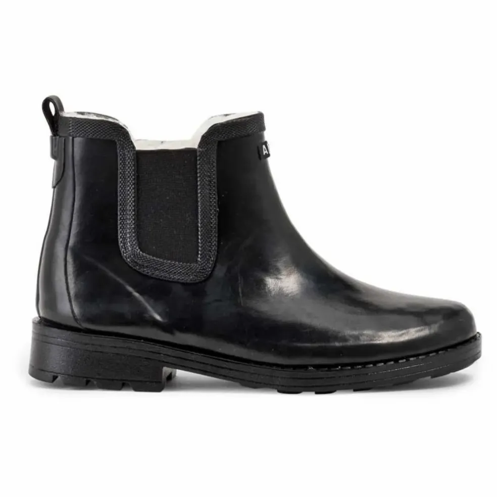 Bottes De Pluie Carville Fourrées | Noir