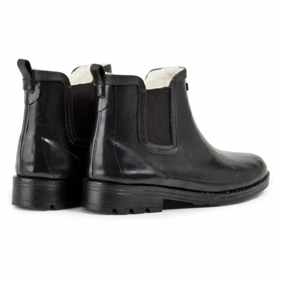 Bottes De Pluie Carville Fourrées | Noir