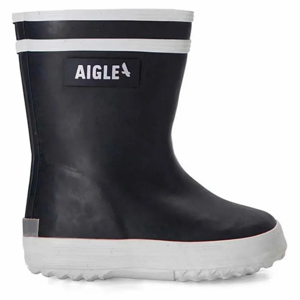 Bottes de Pluie Fourrées Baby Flac | Bleu marine