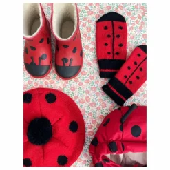 Bottes de Pluie Fourrées Cinelle | Rouge