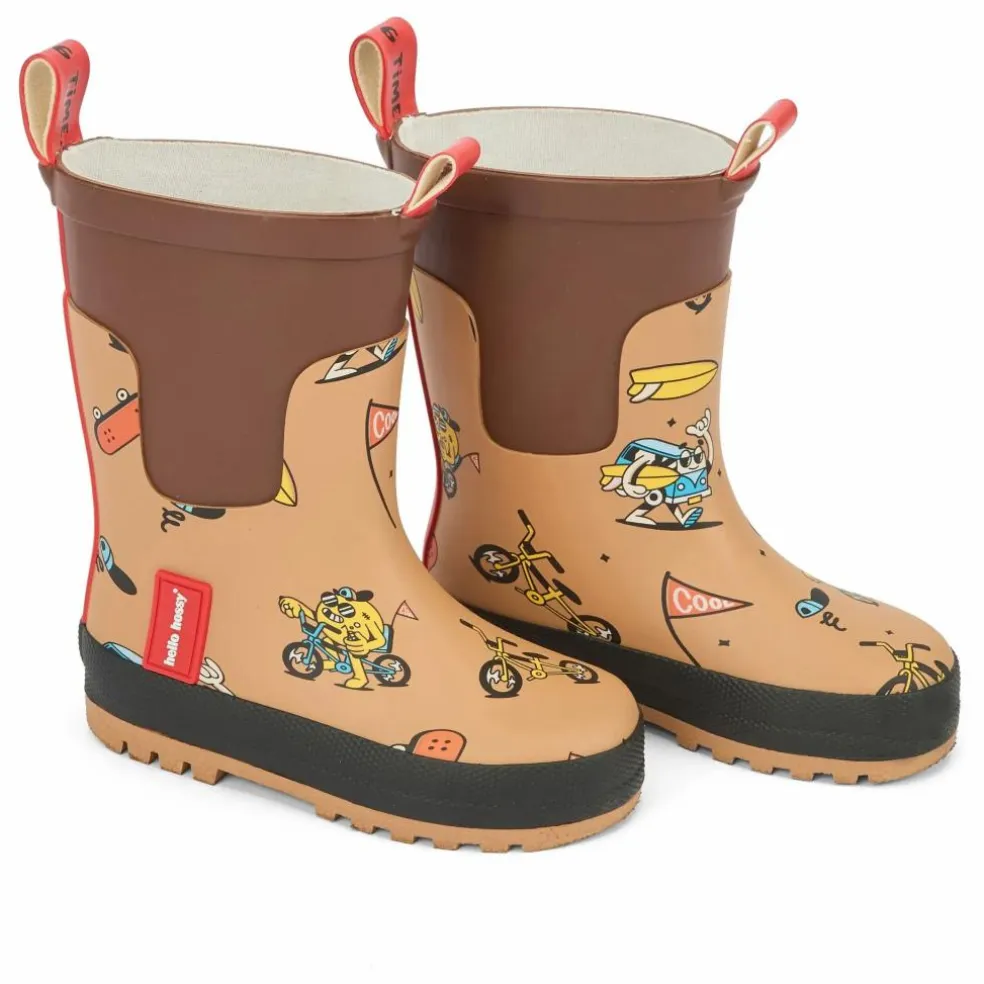 Bottes de Pluie Mascots Ride | Marron
