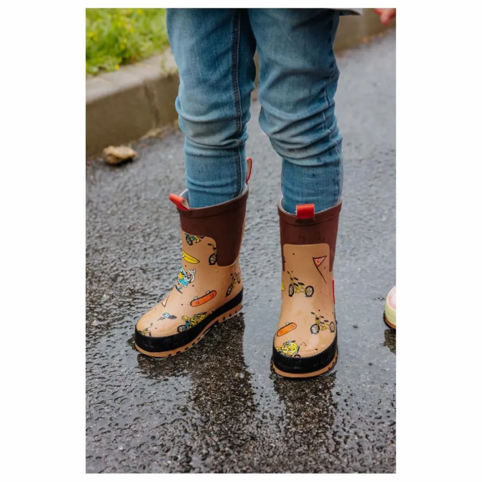 Bottes de Pluie Mascots Ride | Marron
