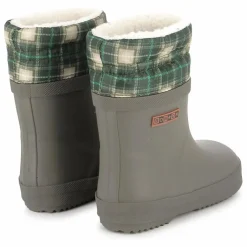 Bottes de Pluie Ploc Fur | Vert kaki