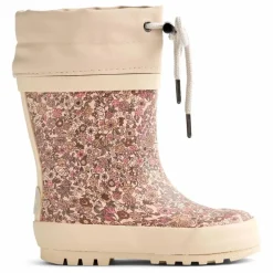 Bottes de Pluie Thermo Print Fleuries | Rose
